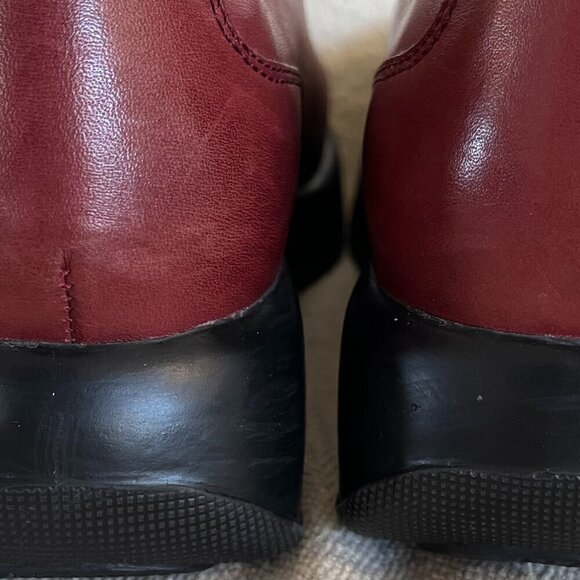 Dansko Woman's Burnish Red Leather Mules/Clogs Sz 9.5-10 - Picture 8 of 14